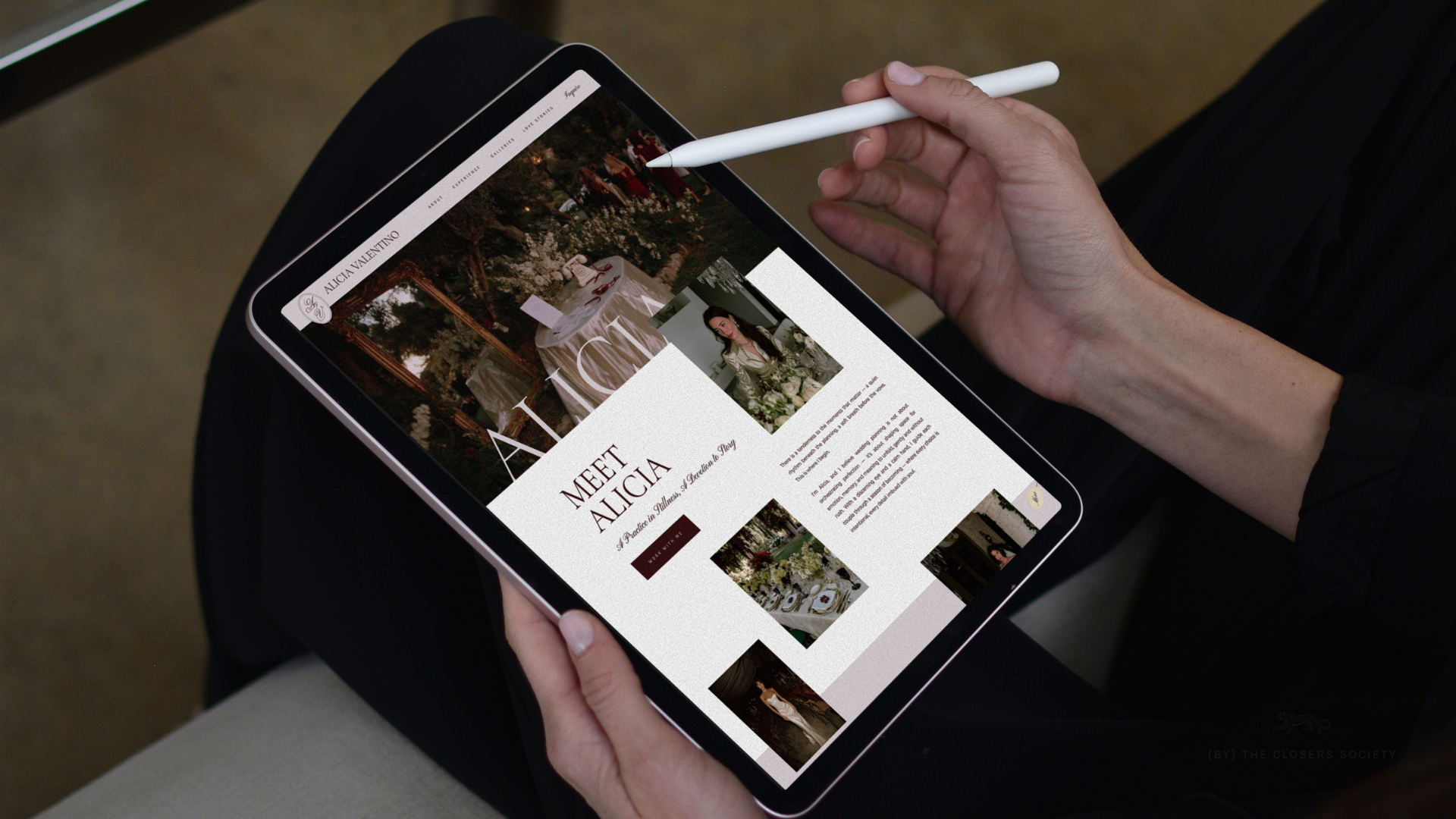 Alicia Showit Website Template by the Closers Society