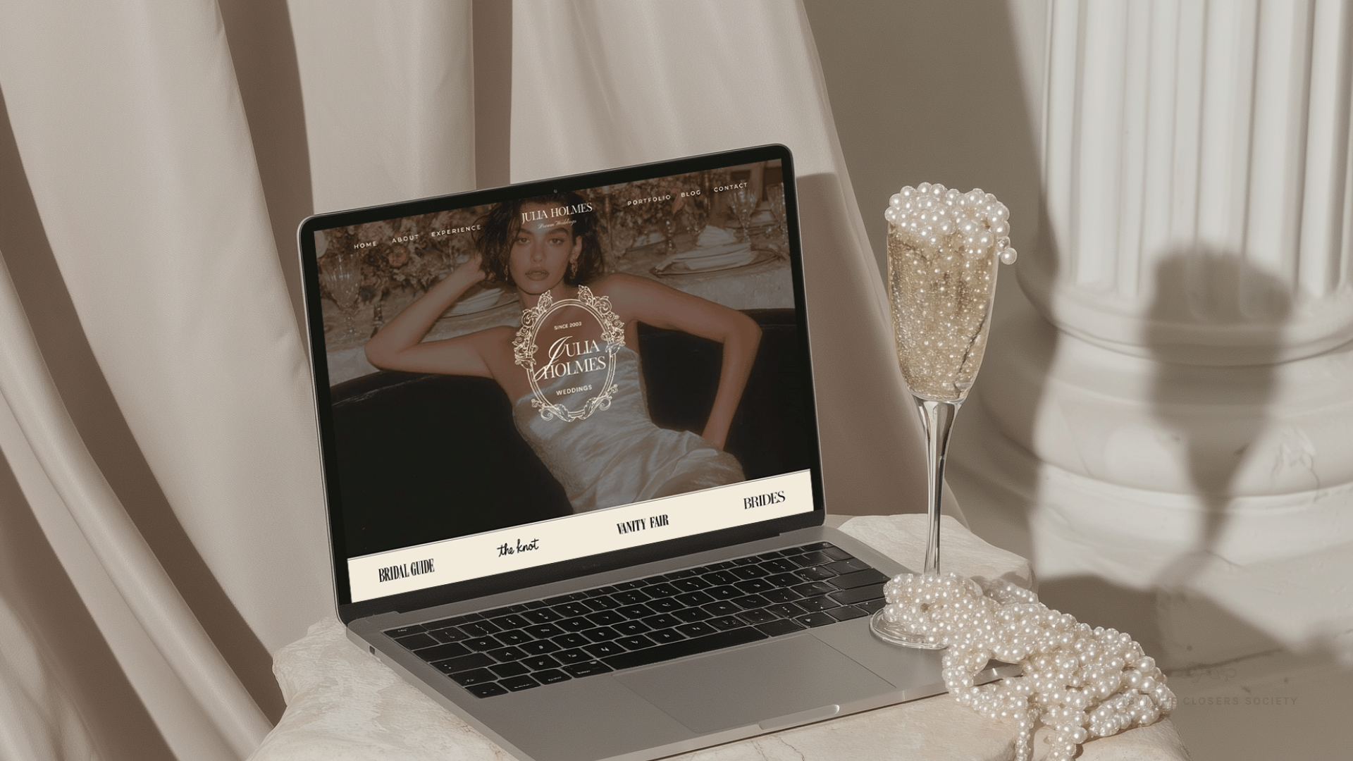 Julia Showit Website Template by the Closers Society